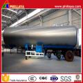 55.6 M3 Liquid Gas LNG Tanktransport Semi remolque contenedor